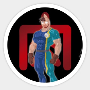 The Ultimate Wrestler Sticker